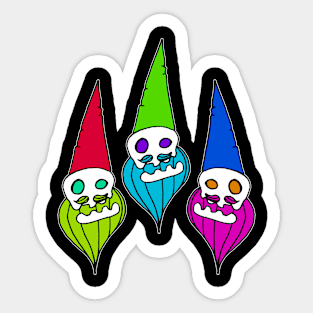 The Great Zombie Gnome Brothers Sticker